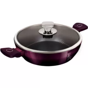   Berlinger Haus Purple Eclipse Collection lábas titán bevonattal, kétféle fedővel, 28 cm (BH-6632)