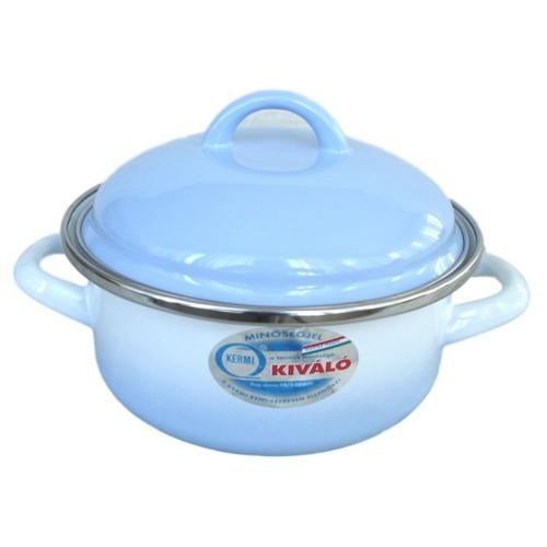 Bonyhádi (EMA-LION) 26 cm lábas világoskék árnyalt