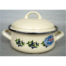 Bonyhádi (EMA-LION) 22 cm lábas kökény minta