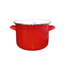 Bonyhádi (EMA-LION) Alice fazék piros mércés 22 cm 5l