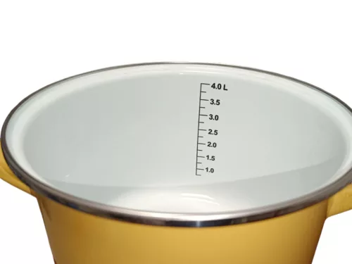 Bonyhádi (EMA-LION) Alice fazék mércés sárga 20 cm 4l