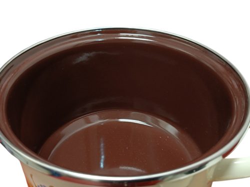 Bonyhádi (EMA-LION) 16 cm fazék - Pipacs mintás