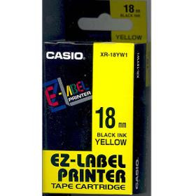 Casio XR 18 YW1-Címkéző szalag