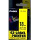 Casio XR 18 YW1-Címkéző szalag