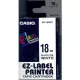 XR 18 WE1-Címkéző szalag CASIO