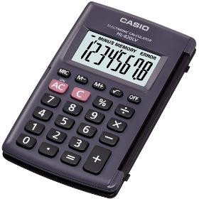 Casio HL 820 LV BK Zsebszámológép 