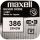 Maxell 386/SR43W/V386 1BP Ag 
