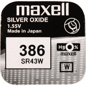 Maxell 386/SR43W/V386 1BP Ag 