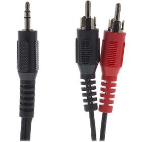 Sencor SAV 104-050 Audio prémium kábel 3,5 mm JACK - 2XCINCH