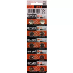 Maxell LR44/V13GA/A76 10BP Alk 