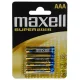 Maxell LR03 4BP AAA super alkáli elem