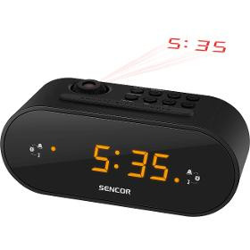 Sencor SRC 3100B kivetítős ébresztőórás rádió