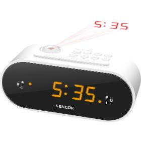 Sencor SRC 3100 W órás rádió projektoros 