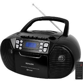 Sencor SPT 3907 B KAZETTÁS RÁDIÓ CD/BT 