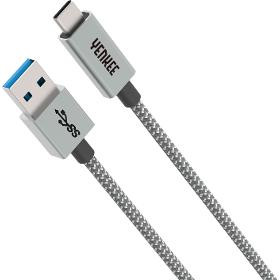 Yenkee YCU 311 GY cable USB A 3.1 C 1m