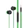 Sencor SEP 172 VCM GREEN EARPHONES       