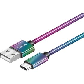 Yenkee YCU 351 sodort acél USB C kábel 1m 