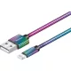 YCU 651 Acél Lightning kábel 1m YENKEE