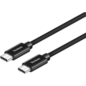 Yenkee YCU C02 BK kábel USB C-C 2.0/ 0,2m