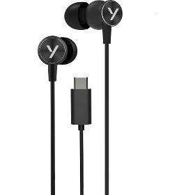 Yenkee YHP 505BK In-ear USB-C earphones