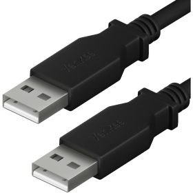Yenkee YCU 012 BK USB A 2.0 M/M cable 