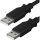 Yenkee YCU 012 BK USB A 2.0 M/M cable 