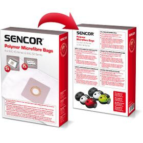 Sencor SVC 45 mikroszálas porzsák 5 db/csomag
