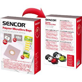 Sencor SVC 45 mikroszálas porzsák 10 db/csomag + illatosító