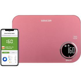 Sencor SKS 7074RD Smart konyhai mérleg 