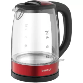 SWK 7401RD Üveg Vízforraló 1,7L SENCOR