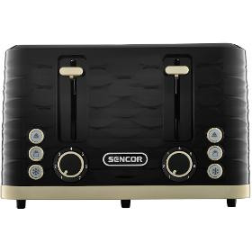 Sencor STS 7551BK Kenyérpirító 4szeletes 