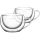 Lamart LT9012 cappuccino pohárkészlet (2 db)