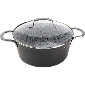Lamart LT1254 edény fedővel 24cm Gránit 