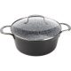 Lamart LT1254 edény fedővel 24cm Gránit 