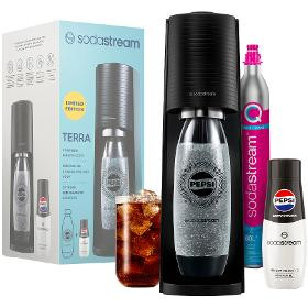 Sodastream TERRA fekete Pepsi Zero MP 