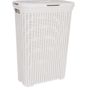   CURVER 193010 "STYLE" RATTAN HATÁSÚ SZENNYESTARTÓ 40L