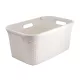 CURVER 187492 "STYLE" RATTAN HATÁSÚ RUHÁSKOSÁR 45L - KRÉM