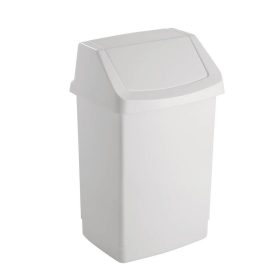   CURVER 173215 "CLICK-IT" BILLENŐ FEDELES SZEMETES 15L - FEHÉR