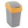 CURVER 190169 "PACIFIC FLIP BIN" BILLENŐ FEDELES SZEMETES 25L - EZÜST/SÁRGA