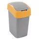 CURVER 190169 "PACIFIC FLIP BIN" BILLENŐ FEDELES SZEMETES 25L - EZÜST/SÁRGA