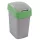 CURVER 	190173 "PACIFIC FLIP BIN" BILLENŐ FEDELES SZEMETES 25L - EZÜST/ZÖLD