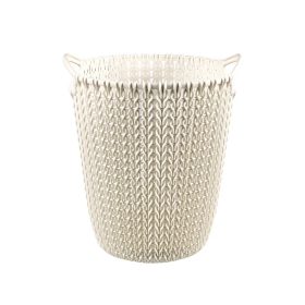 CURVER 230093 "KNIT" PAPÍRKOSÁR 7L - TÖRTFEHÉR