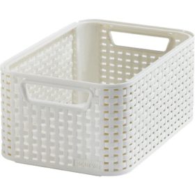   CURVER 205825 "STYLE" S MÉRETÚ RATTAN KOSÁR 7L - KRÉM