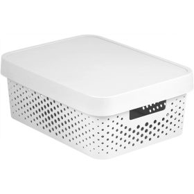   CURVER 229167 "INFINITY" KOSÁR TETŐVEL 11L - FEHÉR