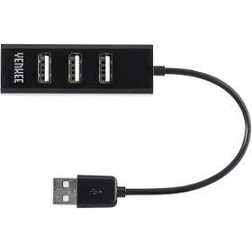 Yenkee YHB 4001BK USB 2.0 HUB 4x