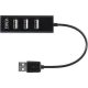 Yenkee YHB 4001BK USB 2.0 HUB 4x