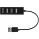 Yenkee YHB 4001BK USB 2.0 HUB 4x