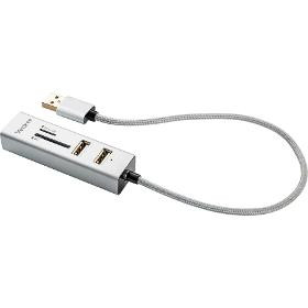Yenkee YHC 101SR USB COMBO HUB+reader  