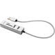 Yenkee YHC 101SR USB COMBO HUB+reader  