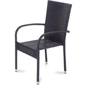FDZN 6002-PR Polyrattan szék FIELDMANN